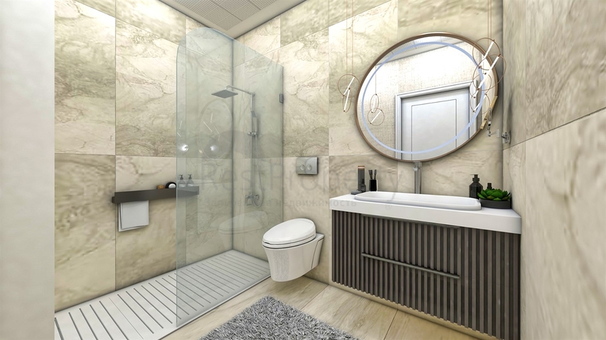 شقة 1+1 في التينتاس-منطقة أنطاليا 