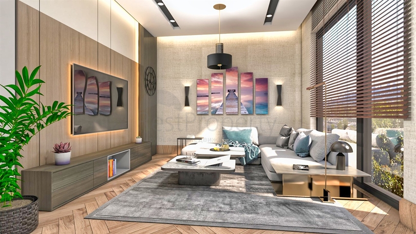 شقة 1+1 في التينتاس-منطقة أنطاليا 