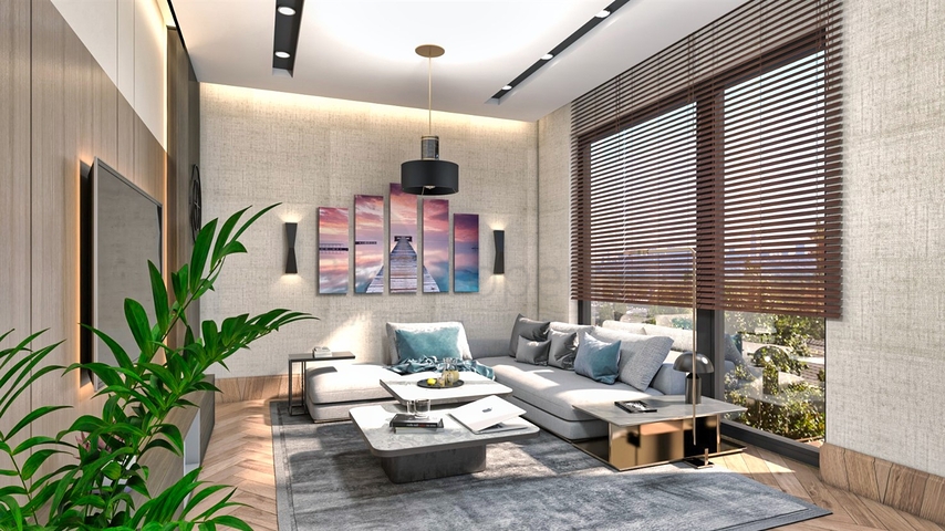 شقة 1+1 في التينتاس-منطقة أنطاليا 