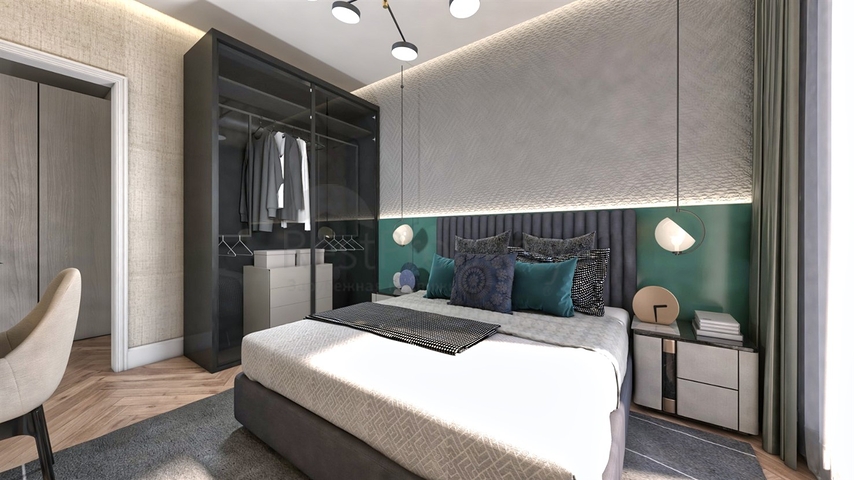 شقة 1+1 في التينتاس-منطقة أنطاليا 