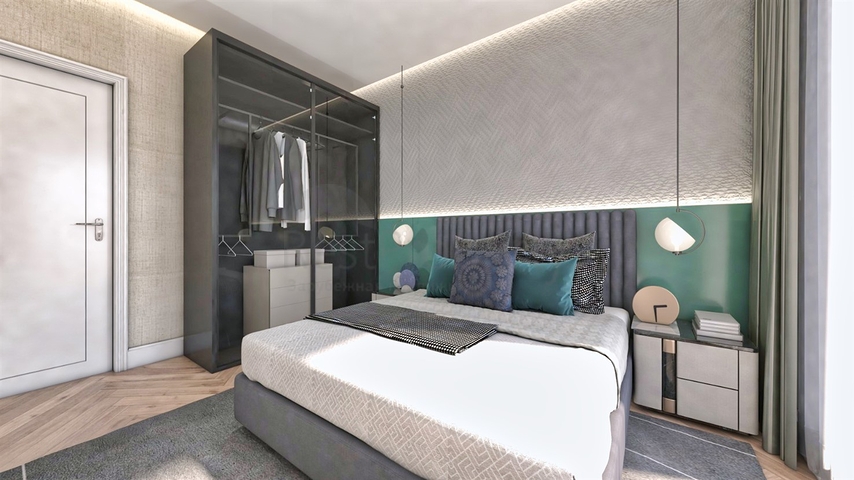 شقة 1+1 في التينتاس-منطقة أنطاليا 