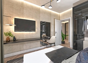 شقة 1+1 في التينتاس-منطقة أنطاليا 