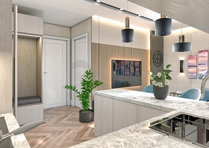 شقة 1+1 في التينتاس-منطقة أنطاليا 