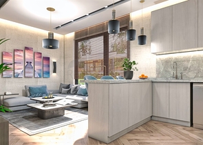 شقة 1+1 في التينتاس-منطقة أنطاليا 