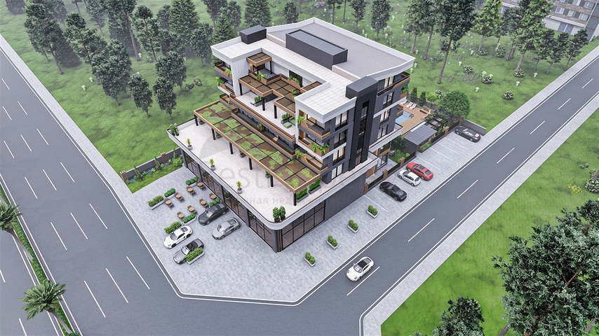 شقق 1+1 ، 2+1 و 3+1 في منطقة ألتينتاس - أنطاليا 