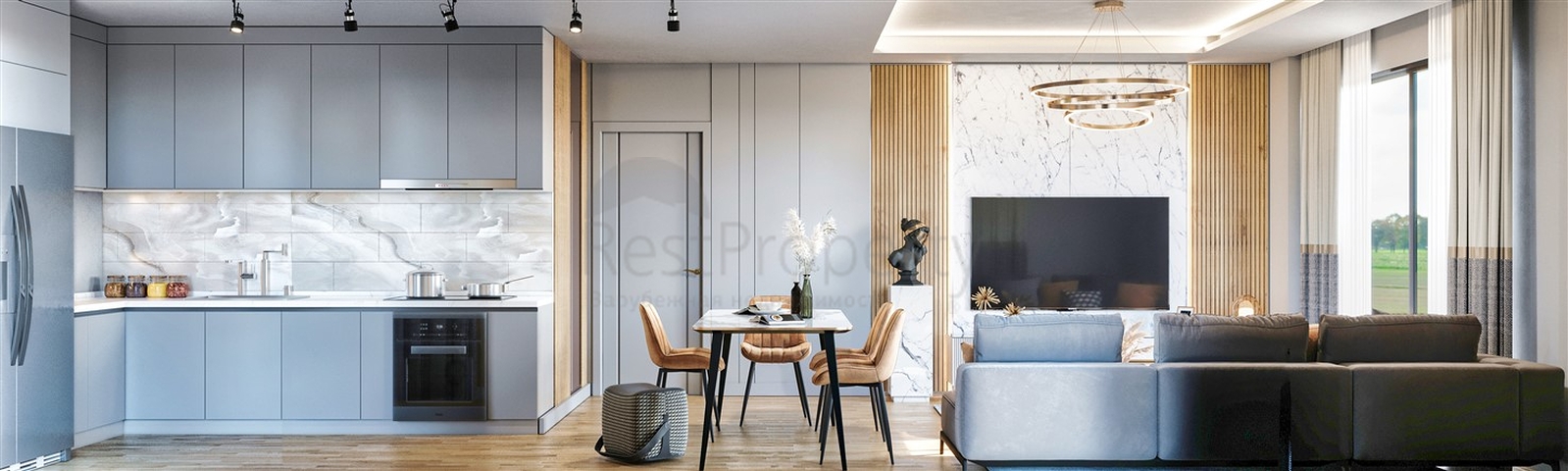 شقق 1+1 ، 2+1 و 3+1 في منطقة ألتينتاس - أنطاليا 