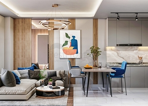 شقق 1+1 ، 2+1 و 3+1 في منطقة ألتينتاس - أنطاليا 