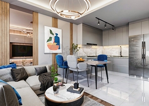 شقق 1+1 ، 2+1 و 3+1 في منطقة ألتينتاس - أنطاليا 