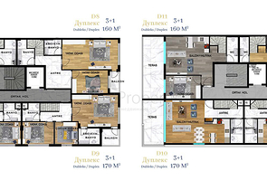 مشروع حصري في حي غورسو-أنطاليا 