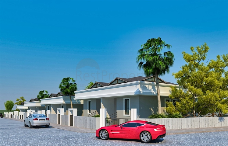 فلل في مجمع 3 + 1 في منطقة كيمير - أنطاليا 