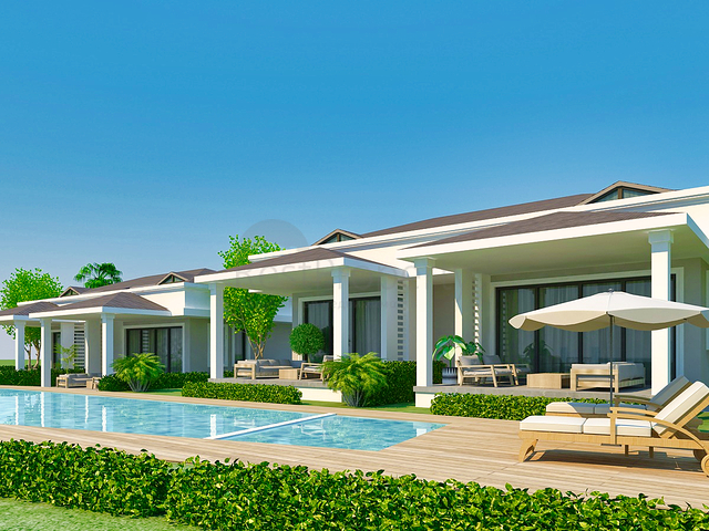 فلل في مجمع 3 + 1 في منطقة كيمير - أنطاليا 