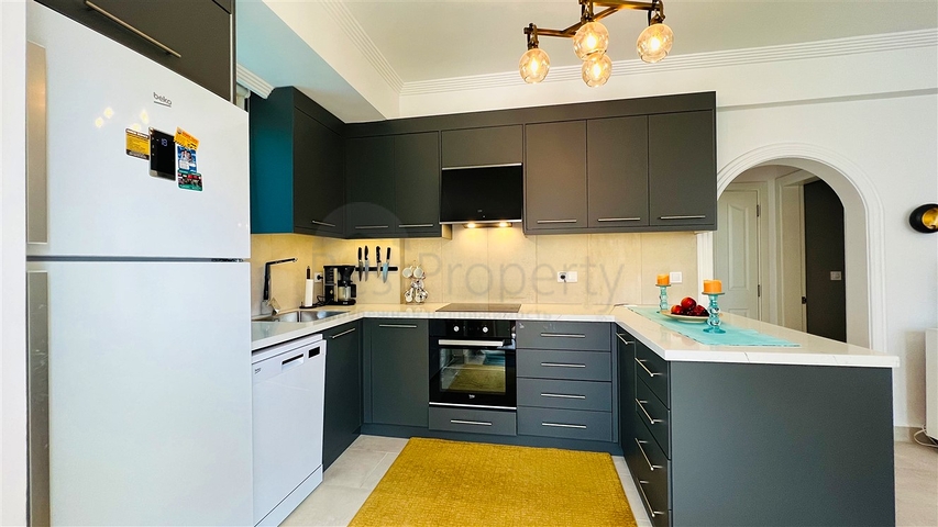 شقة دوبلكس 3 + 1 في كيمير - منطقة أنطاليا