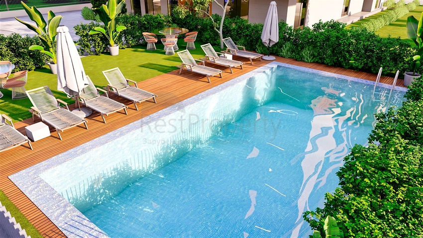 شقق 2+1 و 4+2 في حي ليمان - أنطاليا 