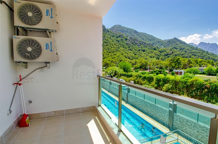 شقة 1+1 في ساريسو-حي أنطاليا 