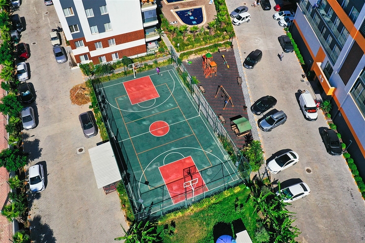 شقة 1+1 في كيبيز-منطقة أنطاليا 