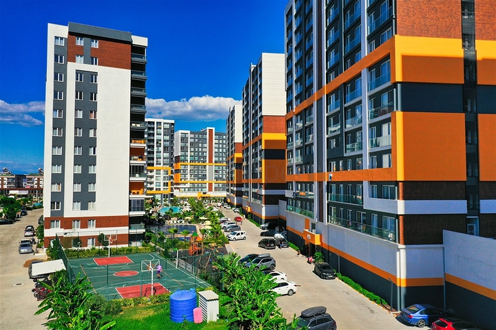 شقة 1+1 في كيبيز-منطقة أنطاليا 