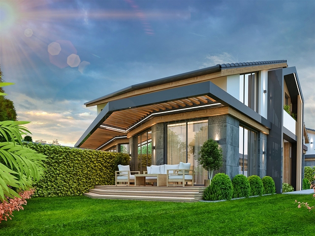 فيلا 4+1 في دوشيمالتي-منطقة أنطاليا 