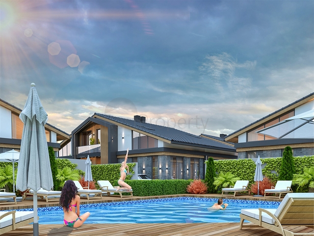 فيلا 4+1 في دوشيمالتي-منطقة أنطاليا 