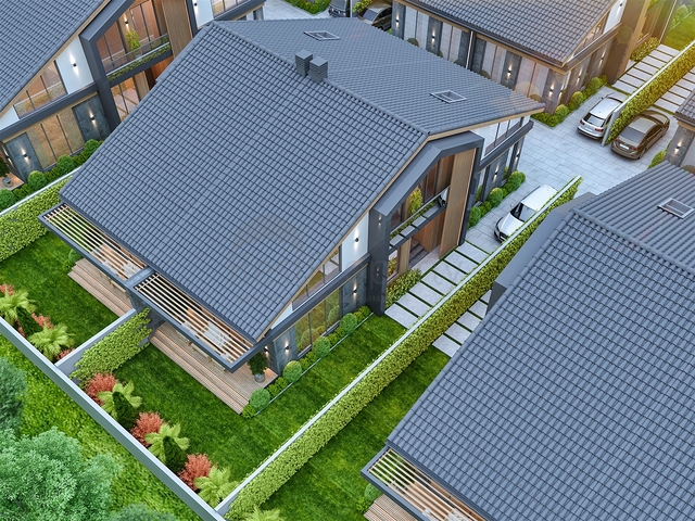 فيلا 4+1 في دوشيمالتي-منطقة أنطاليا 