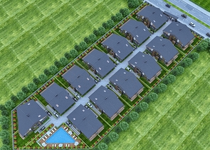 فيلا 4+1 في دوشيمالتي-منطقة أنطاليا 