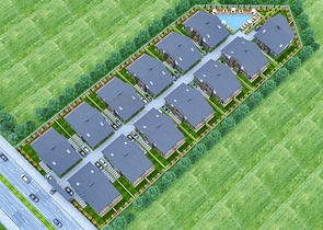 فيلا 4+1 في دوشيمالتي-منطقة أنطاليا 