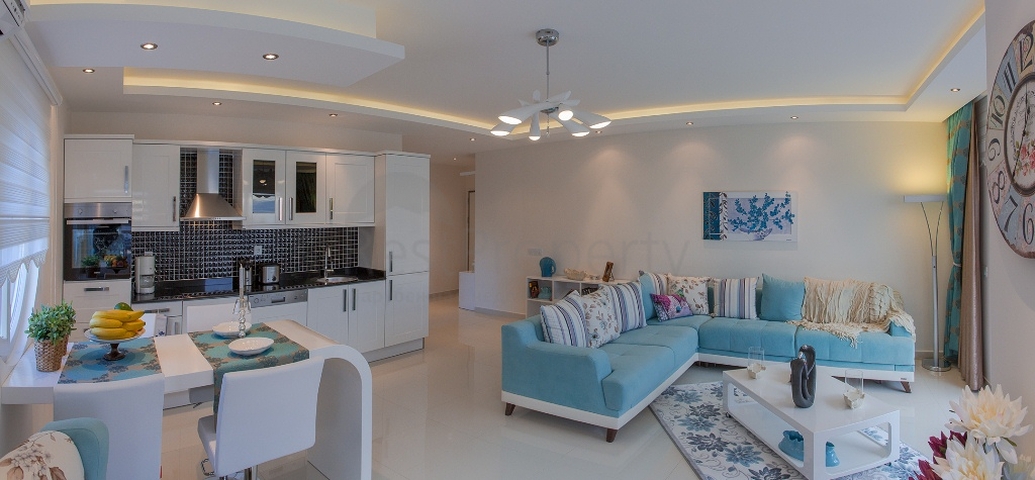 شقق فاخرة في مجمع سكني رائع في منطقة كاستل – ألانيا 