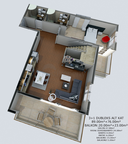 مجمع يضم شقق رائعة في كاستيل 