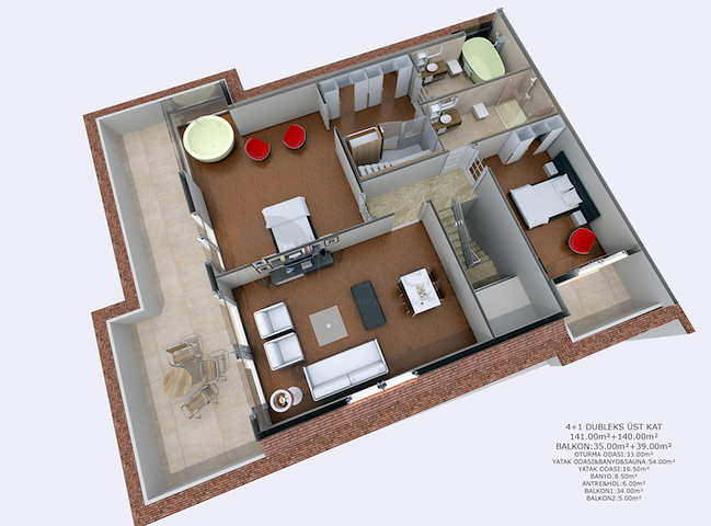 مجمع يضم شقق رائعة في كاستيل 