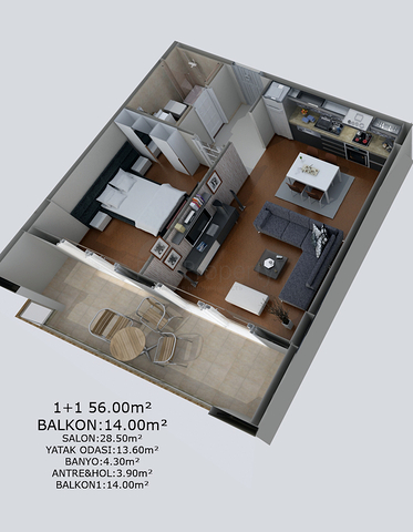 مجمع يضم شقق رائعة في كاستيل 