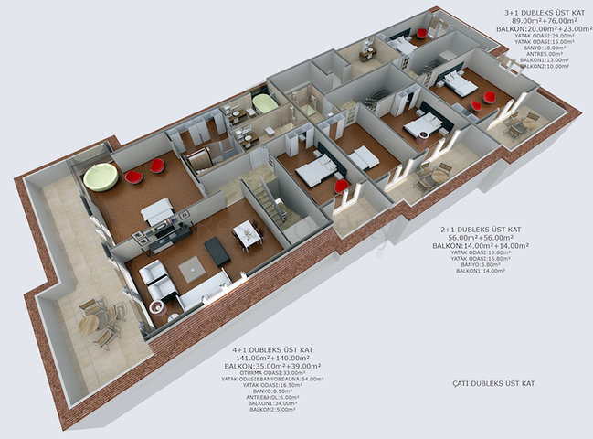 مجمع يضم شقق رائعة في كاستيل 