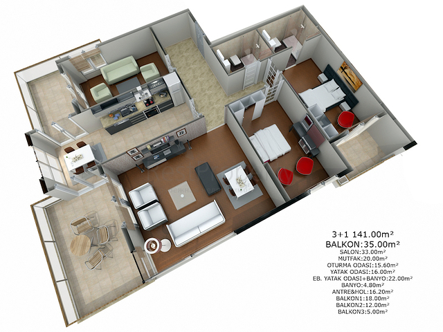 مجمع يضم شقق رائعة في كاستيل 