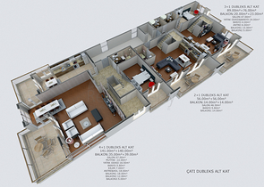 مجمع يضم شقق رائعة في كاستيل 