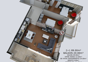 مجمع يضم شقق رائعة في كاستيل 