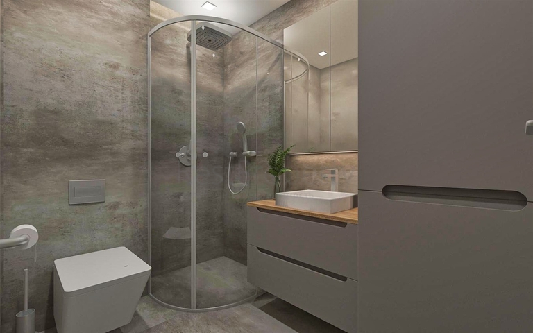 فيلات 3 + 1 في ألتينتاس - منطقة أنطاليا 