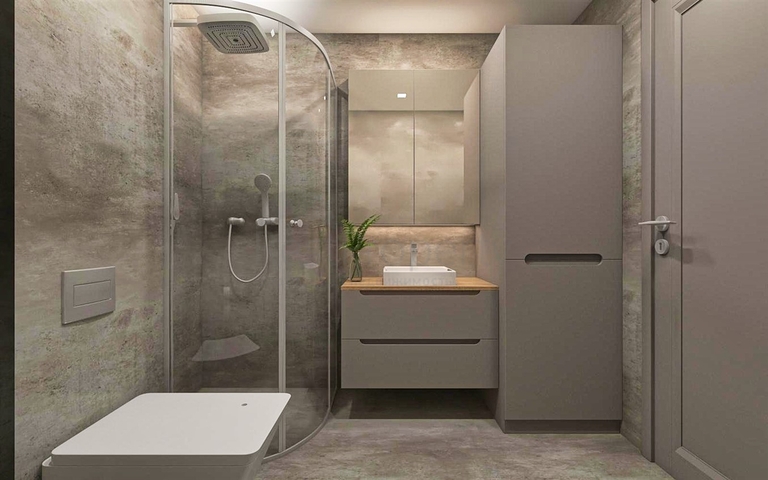 فيلات 3 + 1 في ألتينتاس - منطقة أنطاليا 