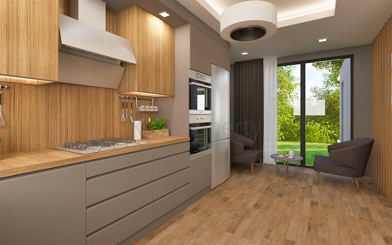 فيلات 3 + 1 في ألتينتاس - منطقة أنطاليا 