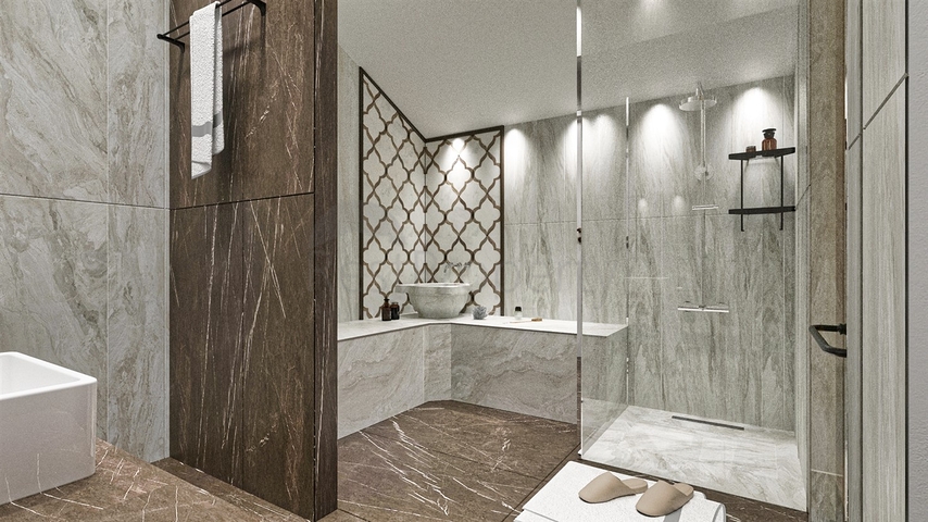 فيلا 4 + 1 في منطقة بيليك أنطاليا 