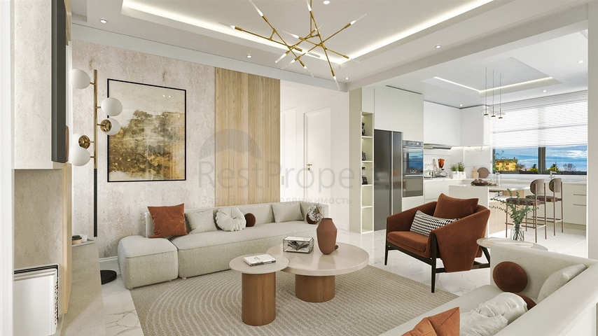 فيلا 4 + 1 في منطقة بيليك أنطاليا 