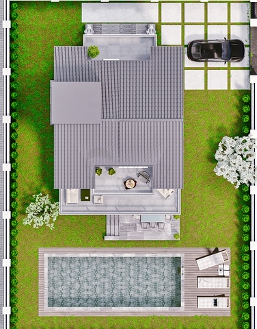 فيلا 4 + 1 في منطقة بيليك أنطاليا 