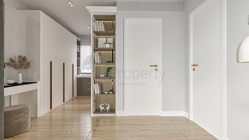 فيلا 4 + 1 في منطقة بيليك أنطاليا 