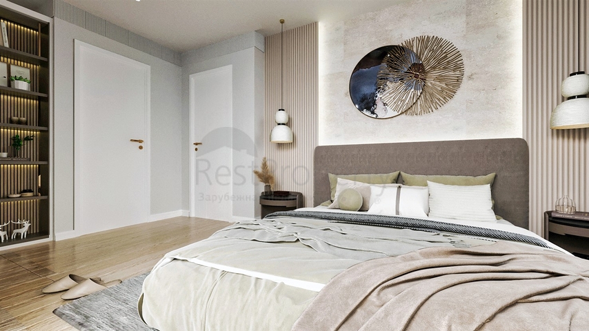 فيلا 4 + 1 في منطقة بيليك أنطاليا 