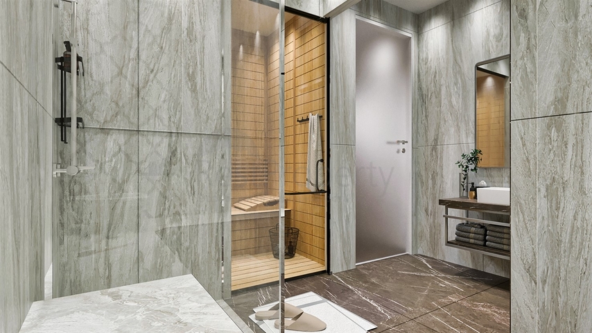 فيلا 4 + 1 في منطقة بيليك أنطاليا 