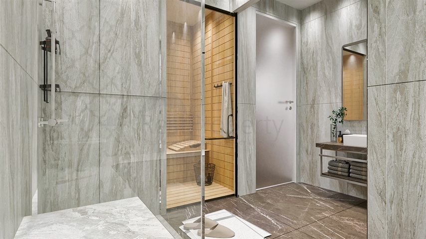 فيلا 4 + 1 في منطقة بيليك أنطاليا 