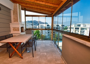 شقة دوبلكس 3+2 في حي البرسيمون-أنطاليا 