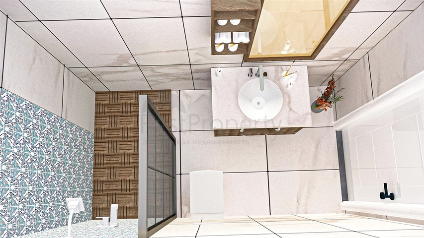 شقق تخطيط 1+1 2+1 في ارمينيك-حي أنطاليا 