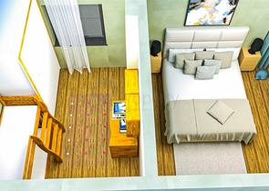 شقق تخطيط 1+1 2+1 في ارمينيك-حي أنطاليا 