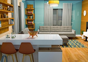 شقق تخطيط 1+1 2+1 في ارمينيك-حي أنطاليا 