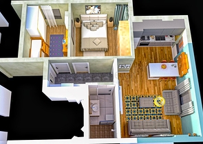 شقق تخطيط 1+1 2+1 في ارمينيك-حي أنطاليا 