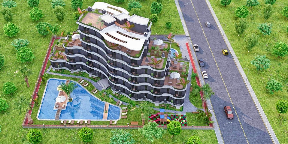 مشروع استثماري في منطقة التينتاس-أنطاليا 