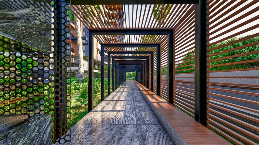 شقق 2+1 في حي أرابسويو-أنطاليا 